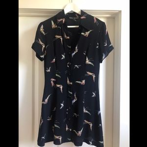 Vintage Betsy Johnson button up dress size small